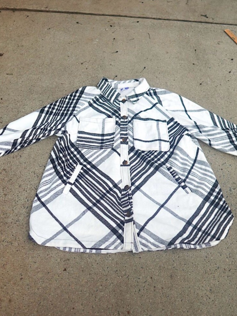Future Collective Target Plaid Overcoat Jacket Size 2X Shacket Wool Blend Cozy
